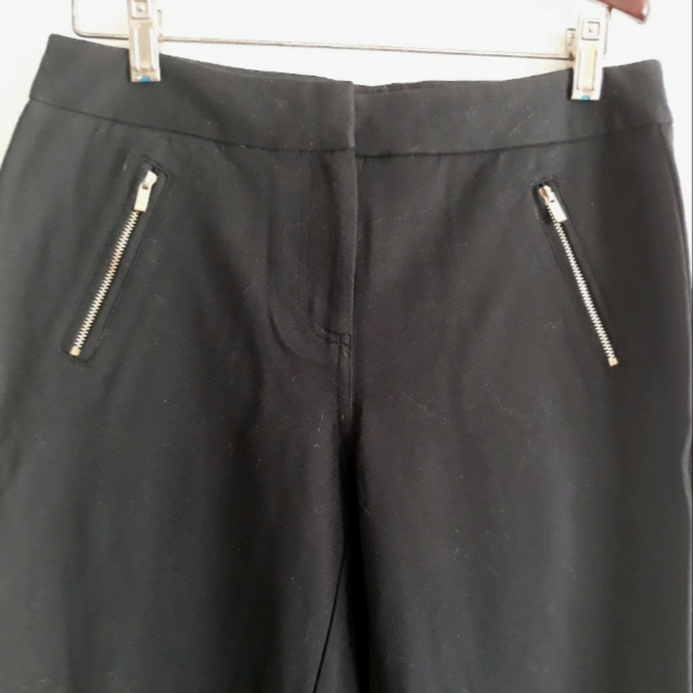 Alfani Black Zip Pocket Skinny Pants Size 6 - Picture 4 of 10